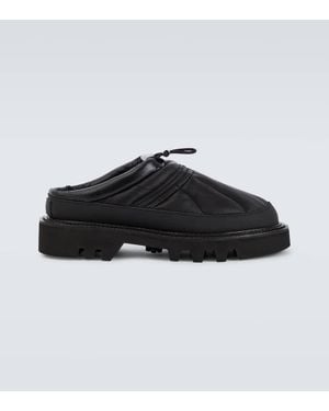 Sacai Padded Slippers - Black