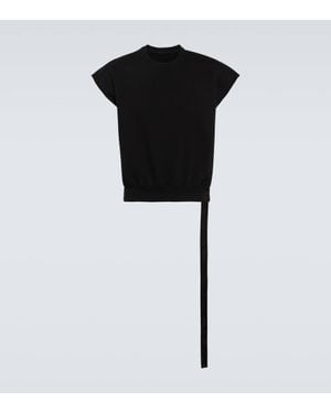 Rick Owens T-Shirt Tatlin Aus Baumwoll-Jersey - Schwarz