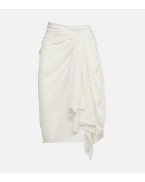 TOTEME Knit Beach Cover-Up - White