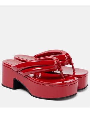 Dries Van Noten Sandali Infradito 60 - Rosso