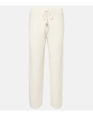 Moncler Jogginghose Aus Wolle Und Kaschmir - Natur