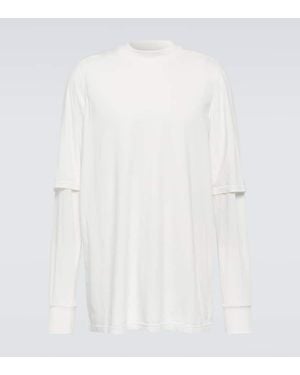 Rick Owens Sweatshirt Hustler Aus Baumwolle - Weiß