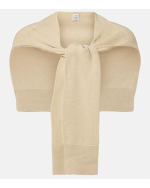 TOTEME Cashmere Scarf - Natural