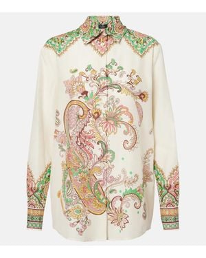 Etro Paisley Print Shirt - White