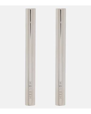 McQueen Orecchini T-Bar - Bianco