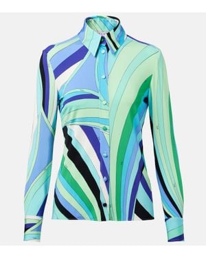 PUCCI Iride Shirt - Blue