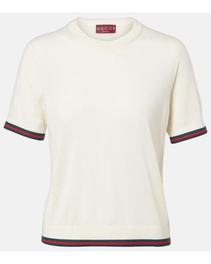Women's Gucci Short-sleeve tops | Lyst