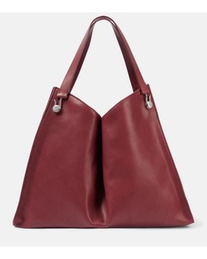 The Row Tote Alexia Aus Leder - Rot