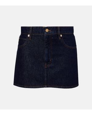 FRAME Jeansrock - Blau