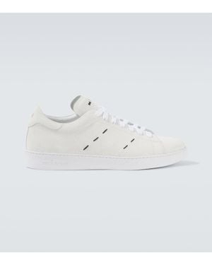 Kiton Suede Sneakers - White