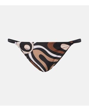 PUCCI Bikini-Hoeschen Marmo - Schwarz