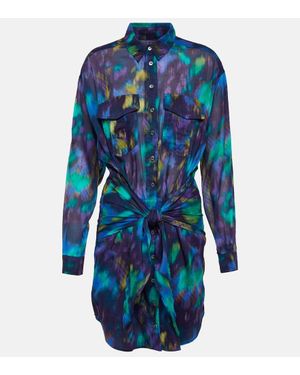 Isabel Marant Abito Chemisier Nueva - Blu