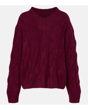 Jardin Des Orangers Pullover Aus Kaschmir Und Seide - Lila