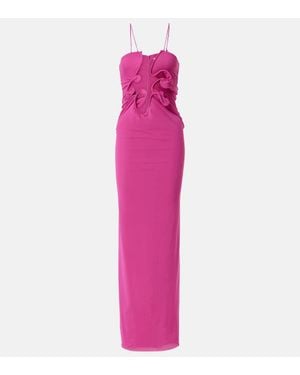 Christopher Esber Moulded Venus Maxi Dress - Pink