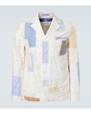 Junya Watanabe Blazer Aus Einem Baumwollgemisch - Weiß