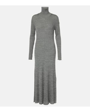 Moncler Abito Lungo - Grigio