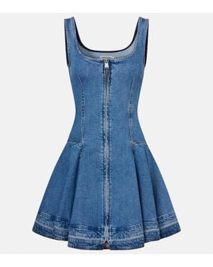 Jonathan Simkhai Eleodra Denim Minidress - Blue