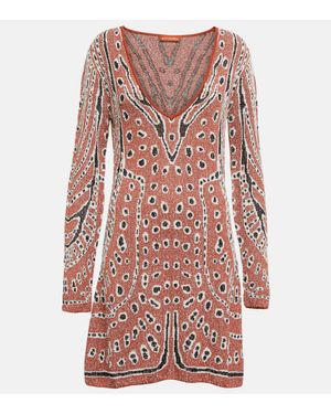 Altuzarra Leone Jacquard Minidress - Red