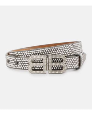 Balenciaga Cintura Bb Hourglass Con Decorazioni - Bianco