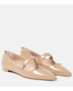 Manolo Blahnik Ballerine Campari - Neutro