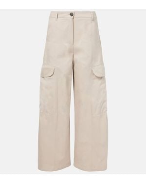 Max Mara Pantaloni Cargo - Neutro