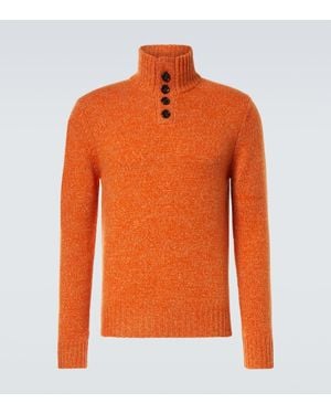 Allude Pullover Aus Kaschmir - Orange