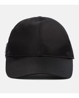 Prada Baseballcap Aus Nylon - Schwarz