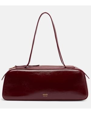 KHAITE Schultertasche Simona Aus Leder - Rot