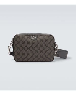 Gucci Ophidia GG Schultertasche - Grau