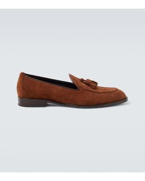 Brioni Suede Loafers - Brown