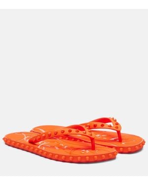 Christian Louboutin Sandalen Super Loubi - Orange