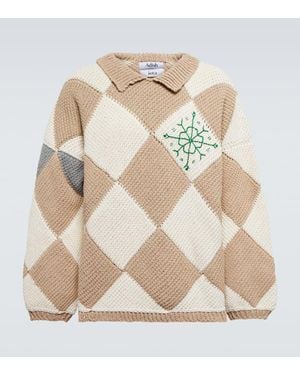 Adish Pullover Aus Baumwoll-Jacquard - Natur