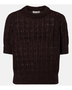 Dorothee Schumacher Pullover Sheer Softness - Schwarz