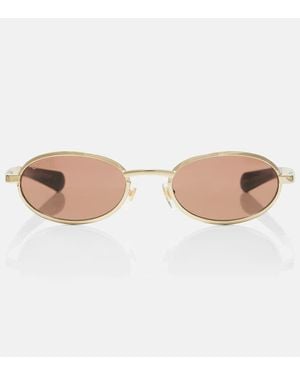 Gucci Rodeo Drive Oval Sunglasses - Brown