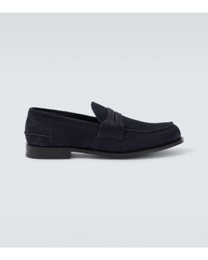 Church's Pembrey Suede Loafers - Blue