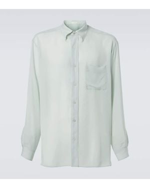 The Row Bresson Cupro Shirt - White