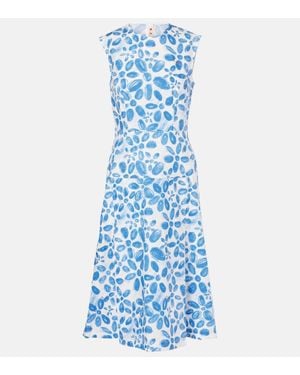 Marni Abito Midi - Blu