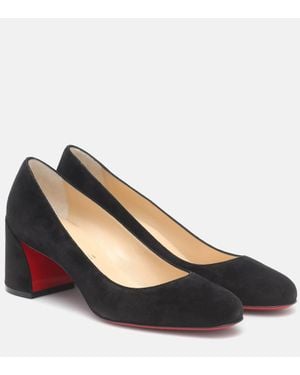 Christian Louboutin Miss Sab 55 Veau Velours - Black