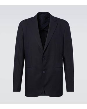 Orlebar Brown Garret Linen Blazer - Blue