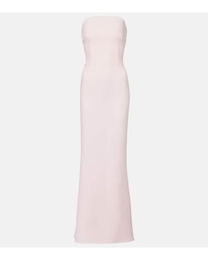 Safiyaa Verzierte Robe Sofie Aus Crepe - Pink