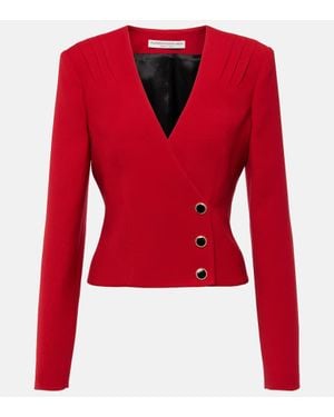 Alessandra Rich Blazer Doppiopetto - Rosso
