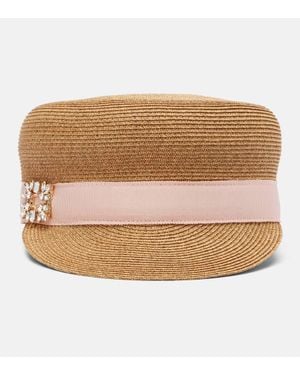 Roger Vivier Baseballcap Broche Vivier - Natur