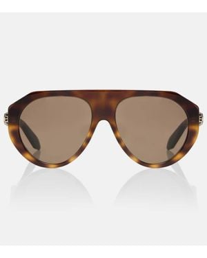 BVLGARI Aviator-Sonnenbrille Serpenti Forever - Braun
