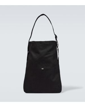 Our Legacy Messenger Bag Aus Denim - Schwarz