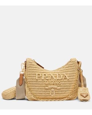 Prada Schultertasche Re-Edition 2005 - Natur