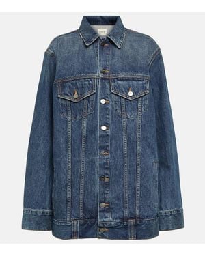 KHAITE Chaqueta De Denim Ross - Azul