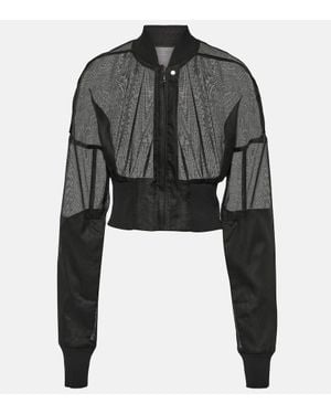 Rick Owens Jacket Cotton - Black