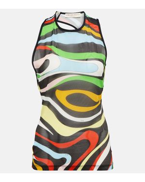 Women's Emilio Pucci Sleeveless and tank tops from $325 | Lyst