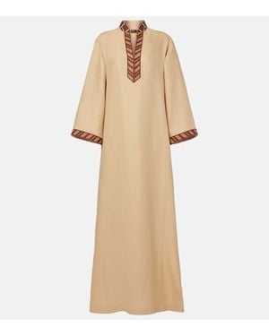 Loro Piana Tilde Cotton Kaftan - Natural