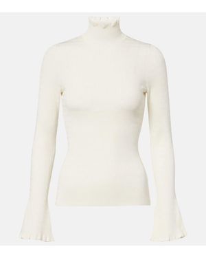 Proenza Schouler Label Phyllis Turtleneck Jumper - White